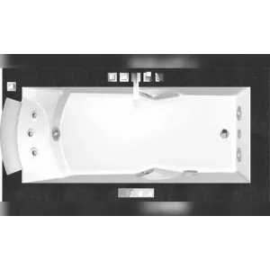 Акриловая Ванна Jacuzzi Aura Uno 180X90 9F43-344A 234827