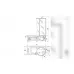Акриловая Ванна Jacuzzi J.Twin Idro 170X86 9448-188A 234728