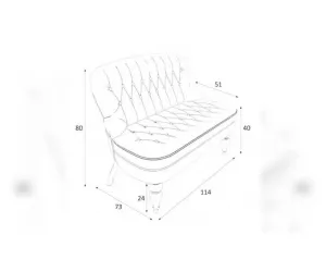 Диван Kreind Canapes Канапе M10-B-E30