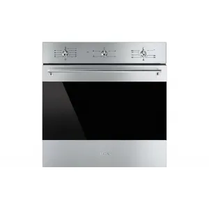 Духовый шкаф газовый 60 см Smeg SF6341GVX УТ-16293