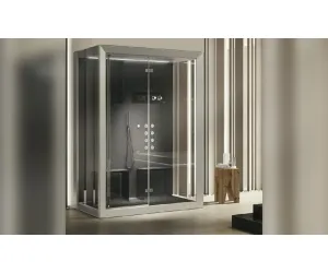 Душевая Кабина Jacuzzi Frame In2 9448-27619 Черн/Хром 228525