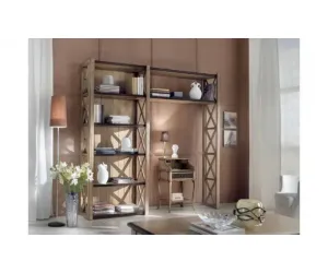 Книжный Шкаф С Полками В Отделке N.03 Fianchi Con Crociera (Genova) Vaccari Giovanni