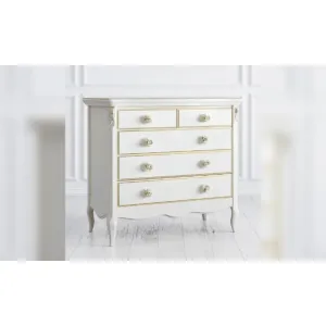 Комод Kreind Golden Rose Бельевой 5 Ящиков G109-K02-G