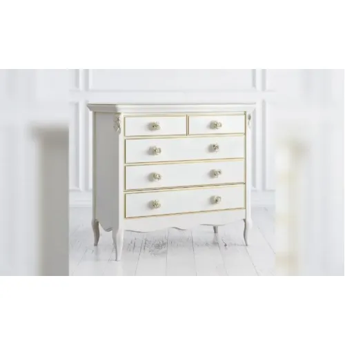 Комод Kreind Golden Rose Бельевой 5 Ящиков G109-K02-G