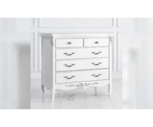 Комод Kreind Silvery Rome Бельевой 5 Ящиков S109-K00-S