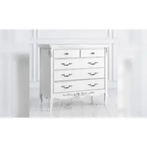 Комод Kreind Silvery Rome Бельевой 5 Ящиков S109-K00-S