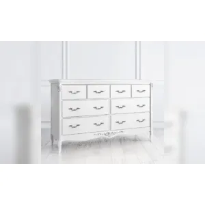 Комод Kreind Silvery Rome Широкий 8 Ящиков S134-K00-S