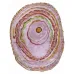 Ковер Sahrai Agata Pink Moss 342 Cm X 280 Cm shr197