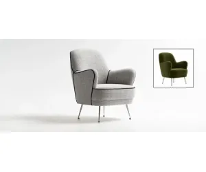 Кресло в отделке  FABRIC ART. GIOTTO E40 CAT.ELITE TOSCONOVA