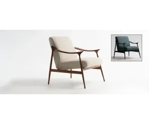 Кресло в отделке FABRIC ART.KIEVAN X01 CAT. LUXURY TOSCONOVA