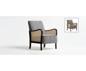 Кресло в отделке FABRIC ART. TWIGA L01 CAT LUSSO TOSCONOVA