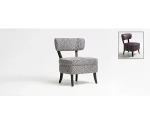 Кресло в отделке FABRIC DEDAR ART. ALUMNUS COL 011 CAT ROYAL TOSCONOVA