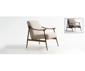 Кресло в отделке FABRIC DEDAR SAMSARA COL 003 CAT LUXURY TOSCONOVA