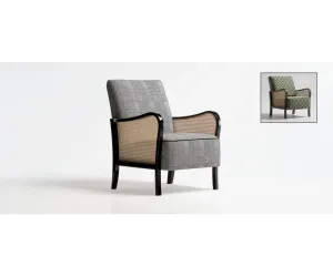 Кресло в отделке FABRIC DEDAR SCARABEO COL 002 CAT LUXURY TOSCONOVA