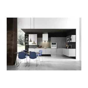 Кухня Ariel Eco-Gloss Cenere Cesar Cucine