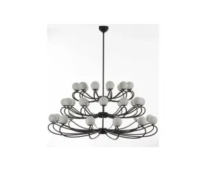 Люстра Papillon Отделка Matt Black Mm Lampadari idc16777