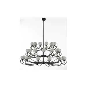 Люстра Papillon Отделка Matt Black Mm Lampadari idc16777