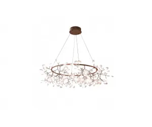 Люстра Ветта розовое золото d120 h182 Led 81W (3000K) KINK LIGHT stk22478-7521-162