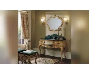 Mobili Di Castello Amalfi 3340/Af Комплект Мебели 185Х129Х59 См, Мрамор Verde Guatemala/Декор Amalfi