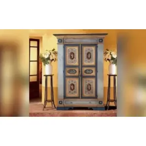 Mobili Di Castello Decori Шкаф Напольный 213Х150Х52 См, Украшения Ручной Работы