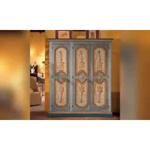 Mobili Di Castello Decori Шкаф Напольный 215Х183Х64 См, Украшения Ручной Работы