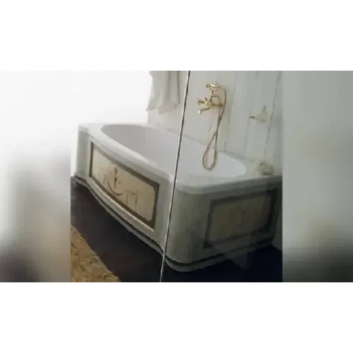 Mobili Di Castello Vasca Ванна Пристенная 170Х85Х57 См, Декор Barocco adx83677