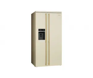 Отдельностоящий холодильник Side-by-Side Smeg SBS8004P УТ-887832