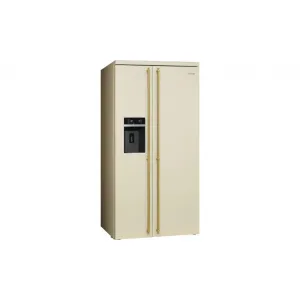 Отдельностоящий холодильник Side-by-Side Smeg SBS8004P УТ-887832