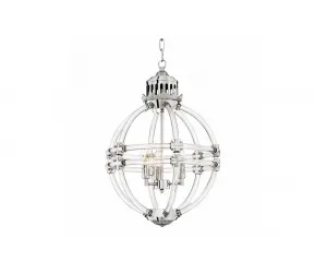 Подвесной Светильник Chandelier Impero Nickel Finish 111039 Eichholtz idc2067