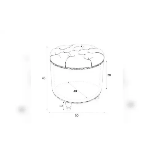 Пуф Kreind Canapes Большой Открывающийся M02-Bkg-E30