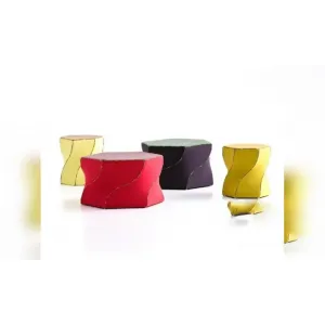 Пуф Обитый Кожей Twist, Moroso