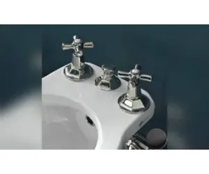 Sbordoni Deco Смеситель Для Биде На 3 Отверстия, Цвет Черный Никель adx86187