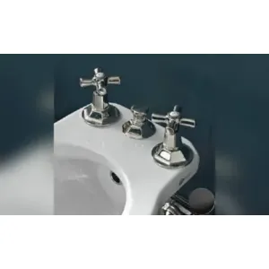 Sbordoni Deco Смеситель Для Биде На 3 Отверстия, Цвет Черный Никель adx86187