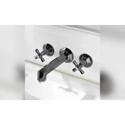 Sbordoni Deco Смеситель Для Раковины На 3 Отверстия, Цвет Черный Никель adx86179