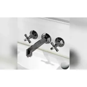 Sbordoni Deco Смеситель Для Раковины На 3 Отверстия, Цвет Хром adx86177