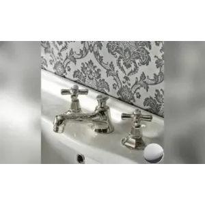 Sbordoni Deco Смеситель Для Раковины На 3 Отверстия, Цвет Хром adx86173