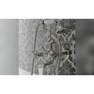 Sbordoni Deco Смеситель Для Ванны На 2 Отверстия, Цвет Никель adx86190