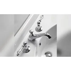 Sbordoni Livia Смеситель Для Раковины На 3 Отверстия, Цвет Хром/Swarovski adx86203