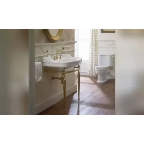Sbordoni Palladio Раковина На Металлической Структуре 71,5Х54,5Хh76 См, Цвет Белый/Глянцевая Латунь adx105259