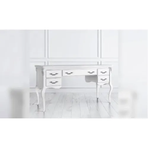 Стол Kreind Silvery Rome Кабинетный Широкий S111L-K00-S