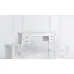 Стол Kreind Silvery Rome Кабинетный Широкий S111L-K00-S