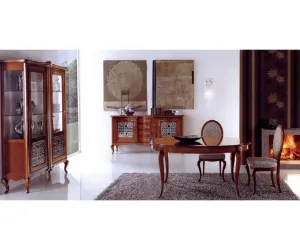 Столовая Giorgio Casa Memorie Veneziane K4 (стол, стул 4 шт., комод, витрина)