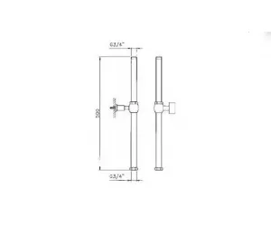 Удлинитель Для Душевой Стойки Nicolazzi 5606 Bz 235215