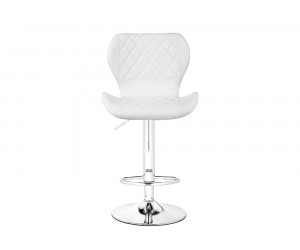 Барный стул Porch chrome / white