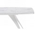 Деревянный стол Лардж 160(200)х90х76 monte belo / белый
