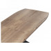 Деревянный стол Тамаса 120(150)х70х76 дуб галифакс табак / черный