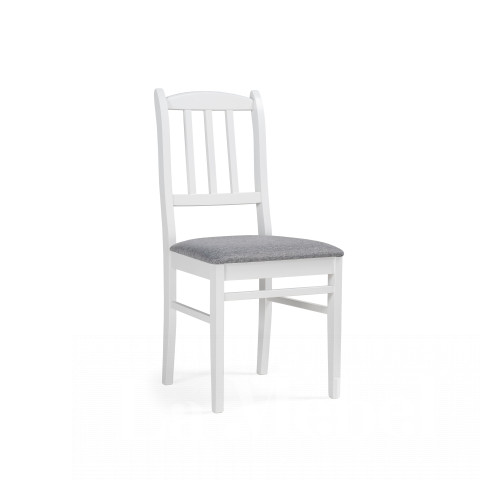 Деревянный стул Мириел белый / серый