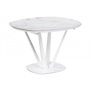 Керамический стол Азраун белый