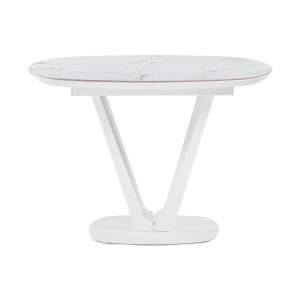 Керамический стол Азраун белый
