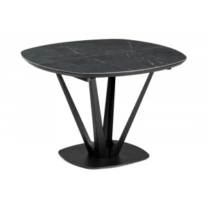 Керамический стол Азраун черный